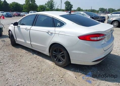 2018 Ford Fusion Se из США, поврежденный, VIN 3FA6P0HD5JR179561